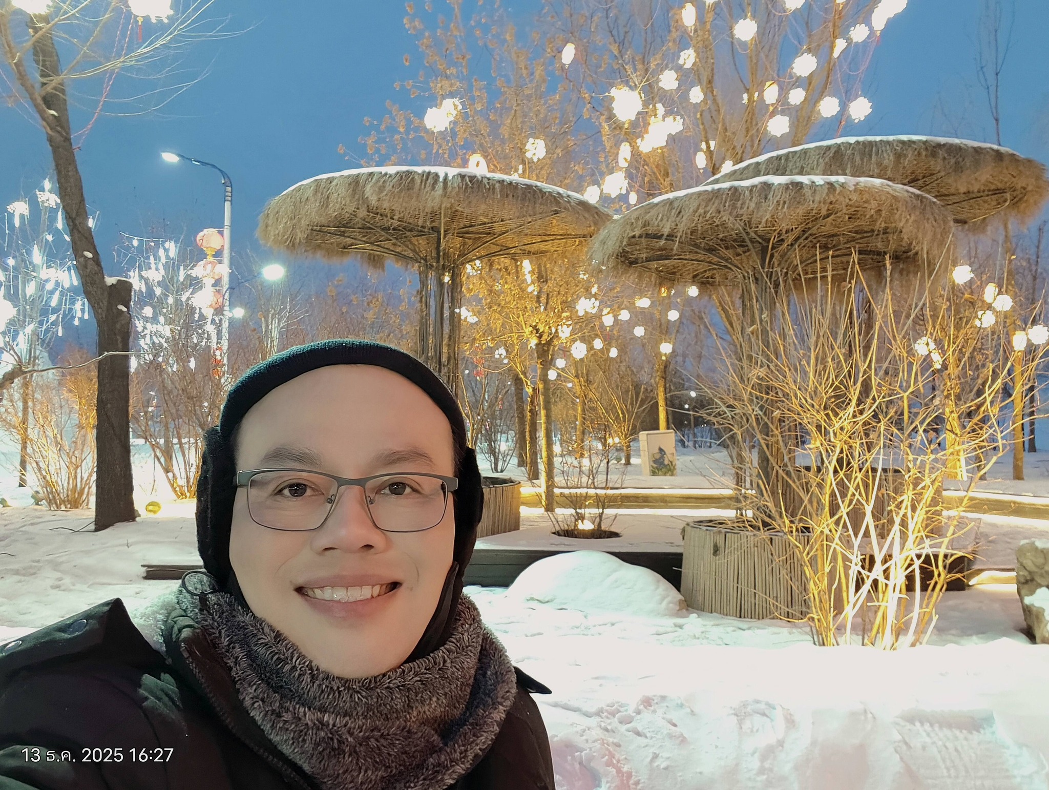 หมู่บ้านหิมะ Zhibei เมือง Meihekou มณฑลจี๋หลิน อยู่ห่างจากเมืองฉางชุน 2.30 ชม พร้อมเปิดให้เที่ยวชมถึ